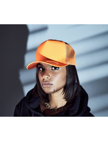 FLEXFIT 6506NT - Casquette style trucker fluo 