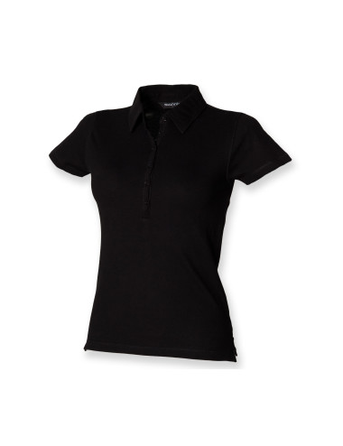 Skinnifit SK042 - Women's stretch polo shirt  Colors:Noir