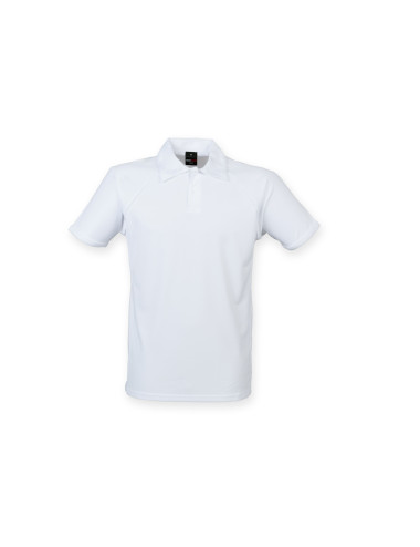 Finden & Hales LV370 - Polo respirant Cool Plus®  Couleurs:Blanc