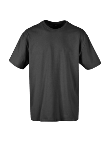 Build Your Brand BY102 - Oversize T-Shirt  Colors:Charcoal 