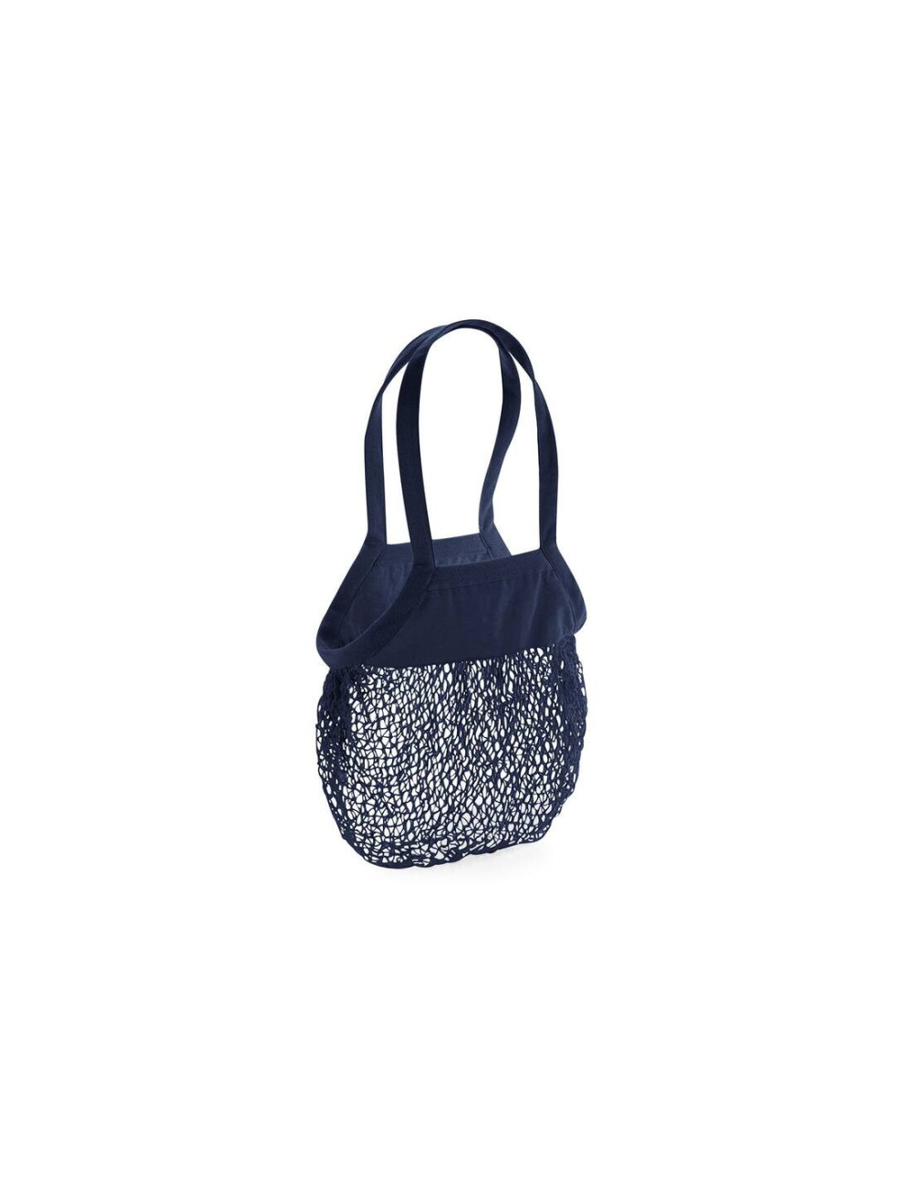 Westford mill WM150 - Organic cotton mesh bag Size:0 Colors:Navy