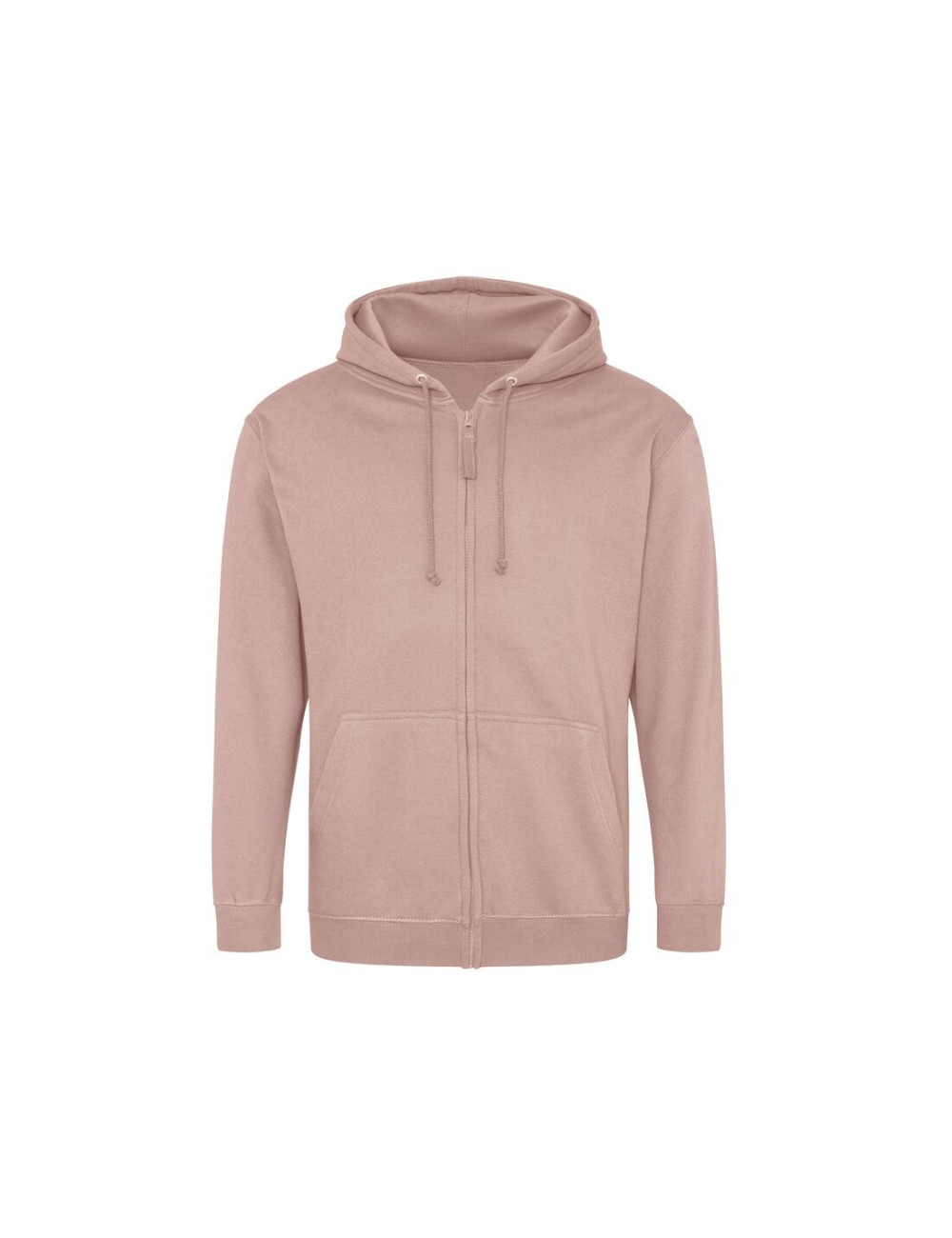 AWDIS JH050 - Zipped sweatshirt  Colors:Dusty Pink 
